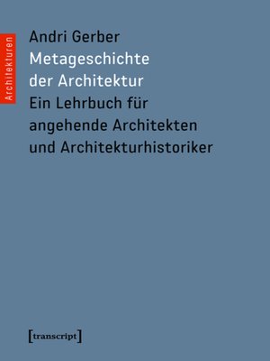 cover image of Metageschichte der Architektur
